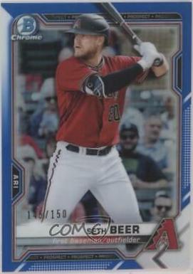 Seth Beer [Blue Refractor] #BCP-60