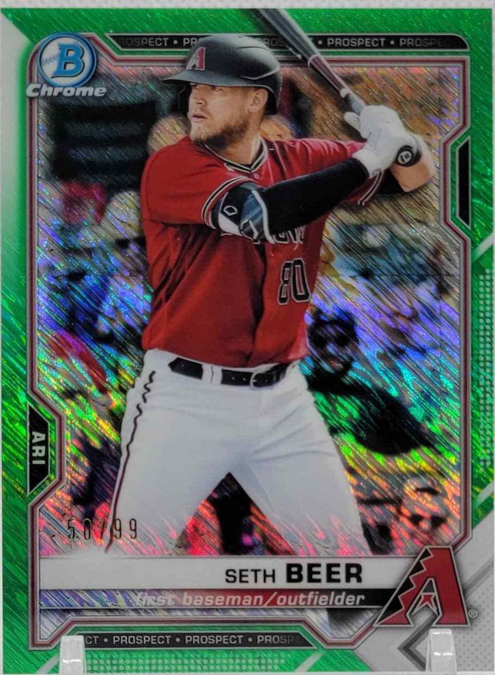 Seth Beer [Green Refractor] #BCP-60
