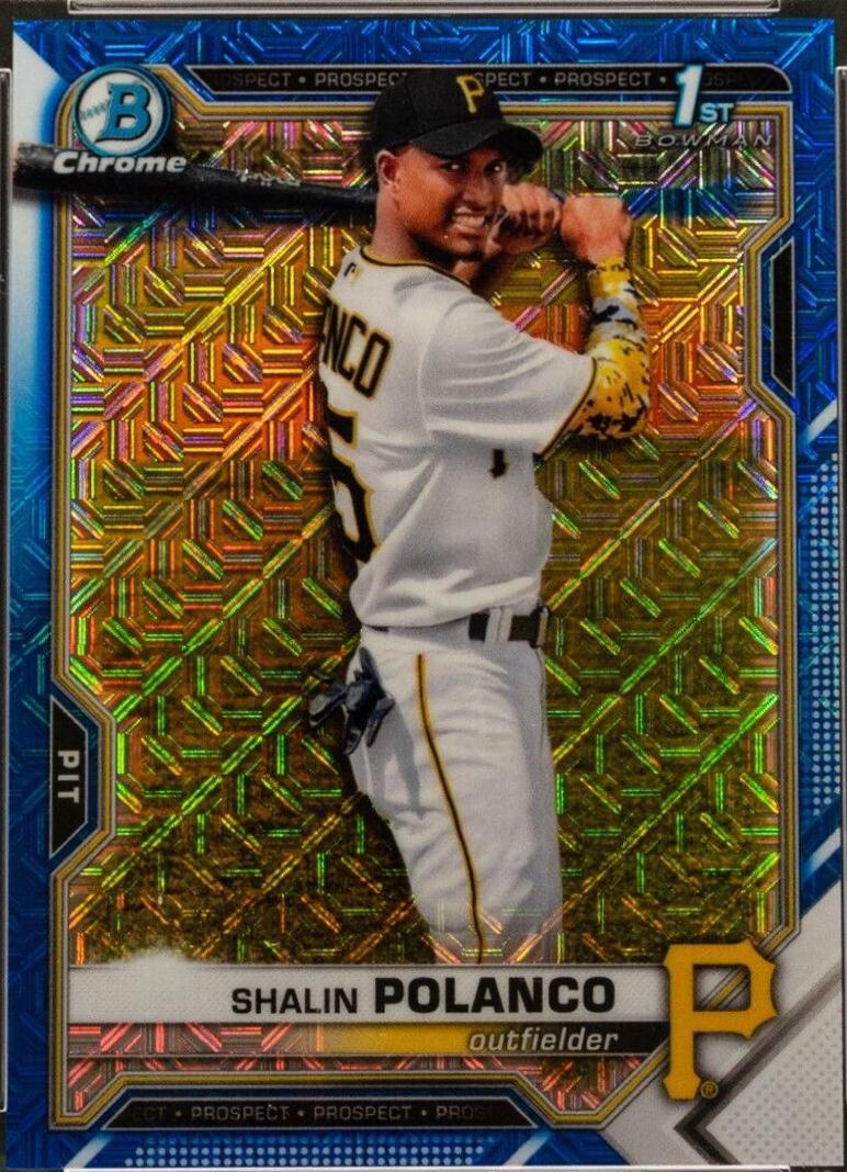 Shalin Polanco [Blue Refractor Mega Box Mojo] #BCP-222