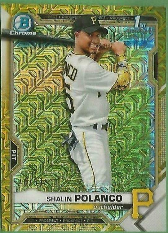 Shalin Polanco [Gold Refractor Mega Box Mojo] #BCP-222