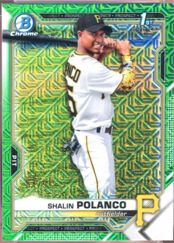 Shalin Polanco [Green Refractor Mega Box Mojo] #BCP-222