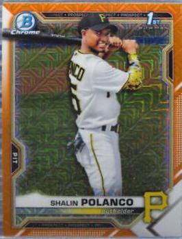Shalin Polanco [Orange Refractor Mega Box Mojo] #BCP-222