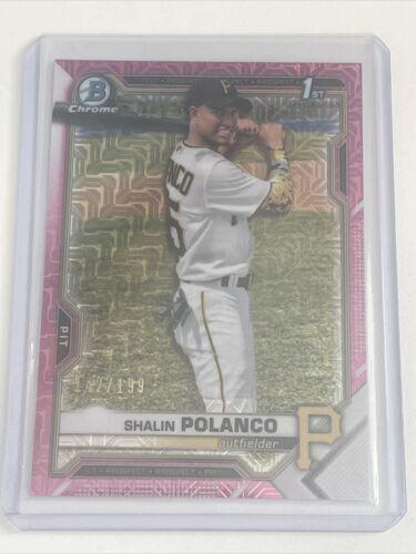 Shalin Polanco [Pink Refractor Mega Box Mojo] #BCP-222