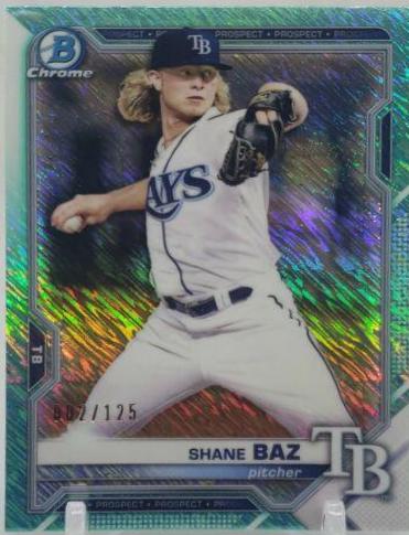 Shane Baz [Aqua Shimmer Refractor] #BCP-134