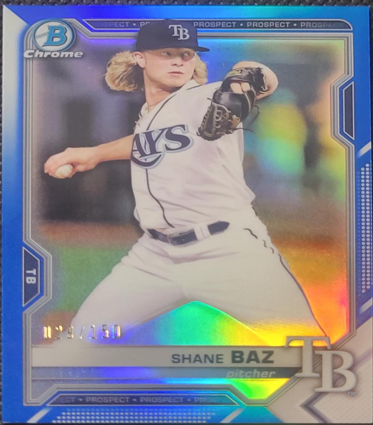 Shane Baz [Blue Refractor] #BCP-134