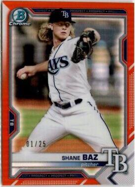 Shane Baz [Orange Refractor] #BCP-134