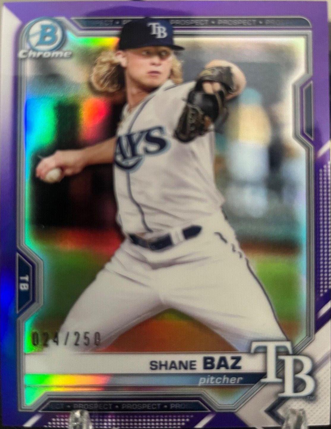 Shane Baz [Purple Refractor] #BCP-134