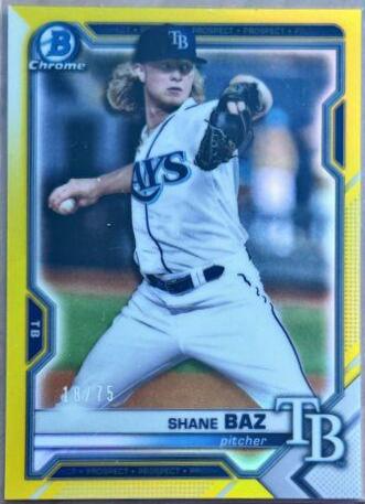 Shane Baz [Yellow Refractor] #BCP-134