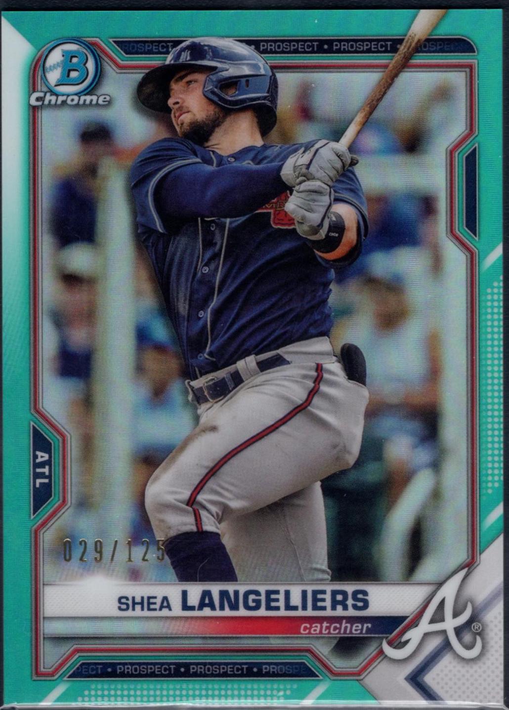 Shea Langeliers [Aqua Refractor] #BCP-28
