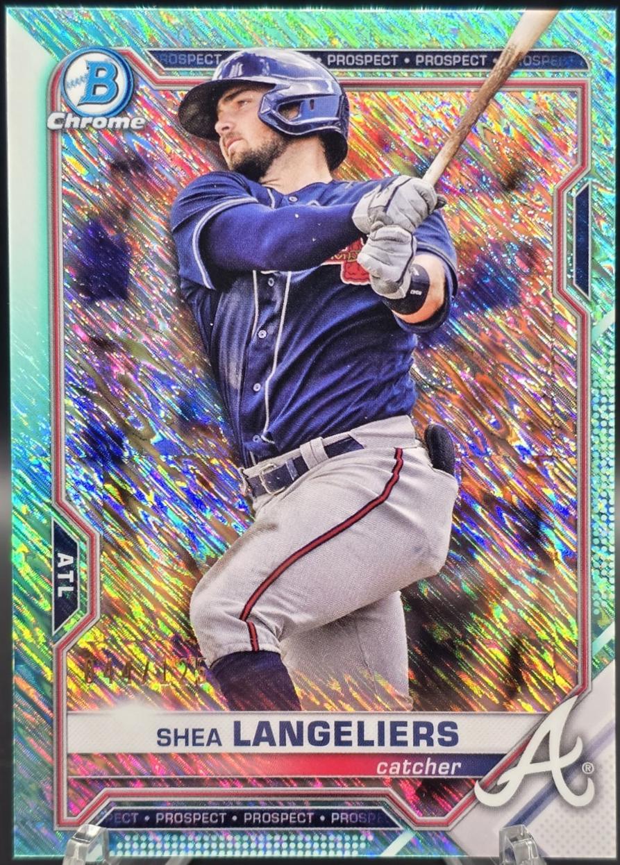 Shea Langeliers [Aqua Shimmer Refractor] #BCP-28