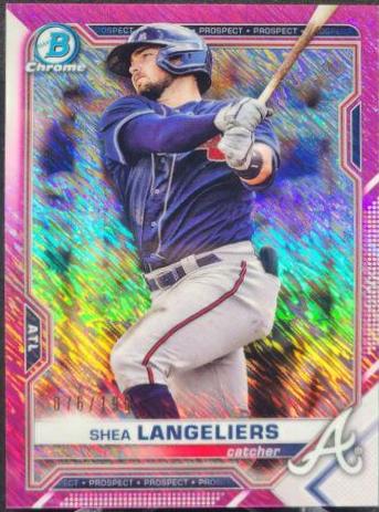 Shea Langeliers [Fuchsia Shimmer Refractor] #BCP-28
