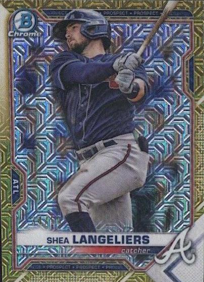 Shea Langeliers [Gold Refractor Mega Box Mojo] #BCP-28