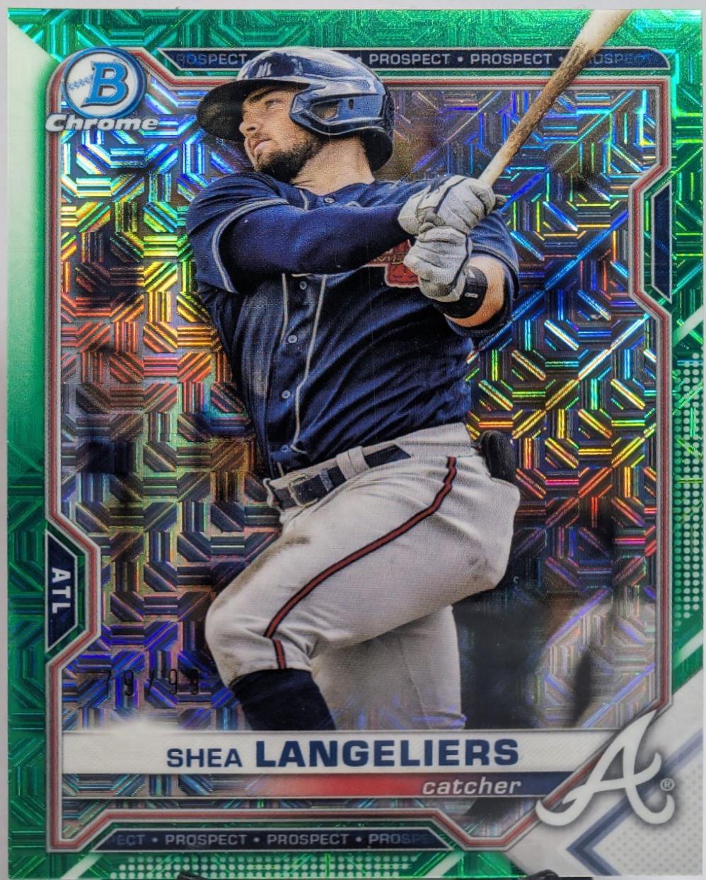 Shea Langeliers [Green Refractor Mega Box Mojo] #BCP-28