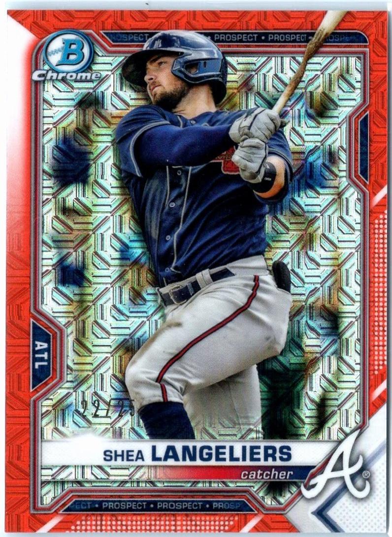 Shea Langeliers [Orange Refractor Mega Box Mojo] #BCP-28