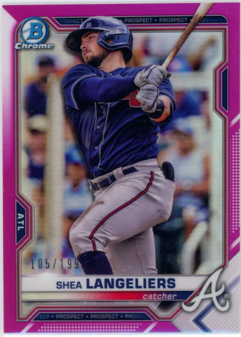 Shea Langeliers [Pink Refractor Mega Box Mojo] #BCP-28