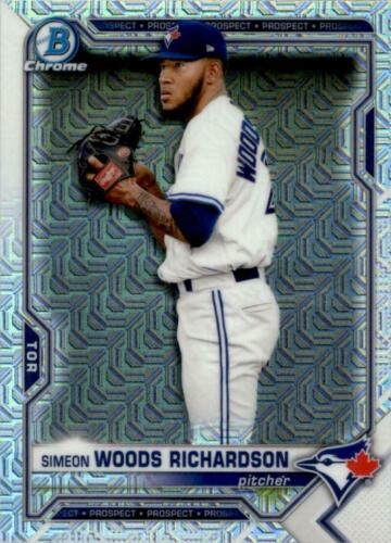 Simeon Woods Richardson [Blue Refractor Mega Box Mojo] #BCP-95