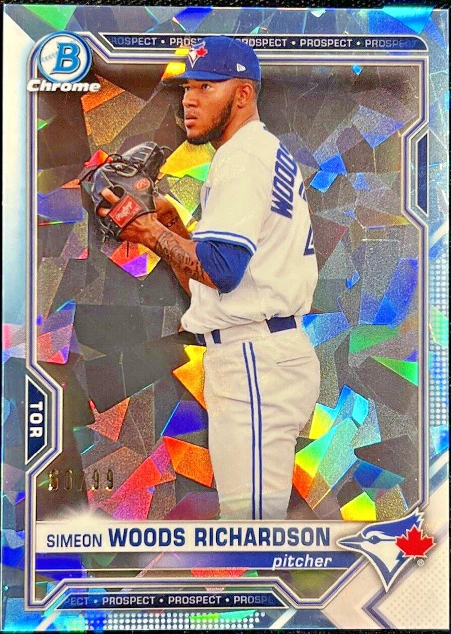 Simeon Woods Richardson [Blue Refractor] #BCP-95