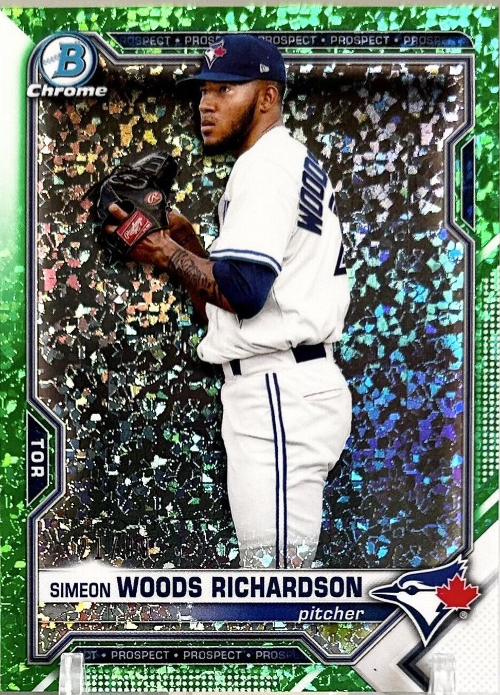 Simeon Woods Richardson [Green Refractor] #BCP-95
