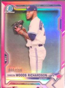 Simeon Woods Richardson [Pink Refractor Mega Box Mojo] #BCP-95