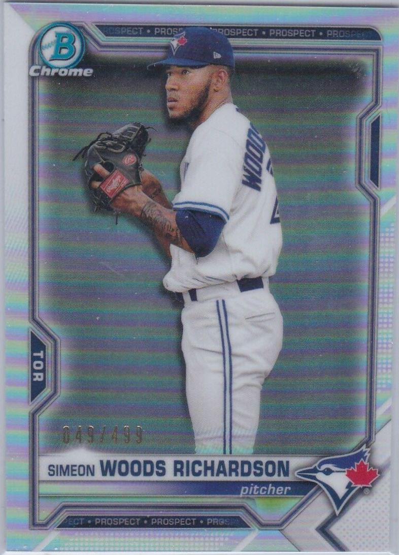 Simeon Woods Richardson [Refractor] #BCP-95