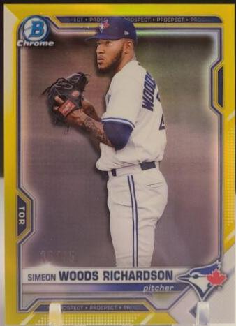 Simeon Woods Richardson [Yellow Refractor] #BCP-95