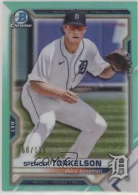 Spencer Torkelson [Aqua Refractor] #BCP-96