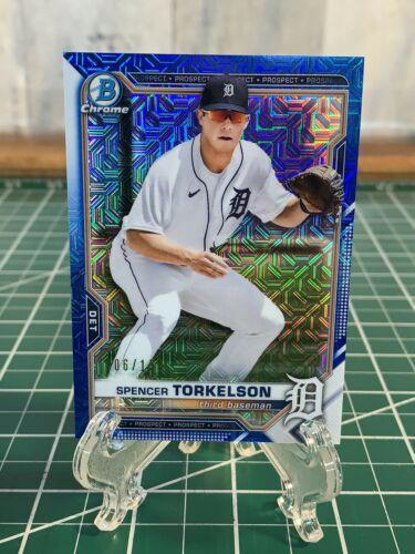 Spencer Torkelson [Blue Refractor Mega Box Mojo] #BCP-96