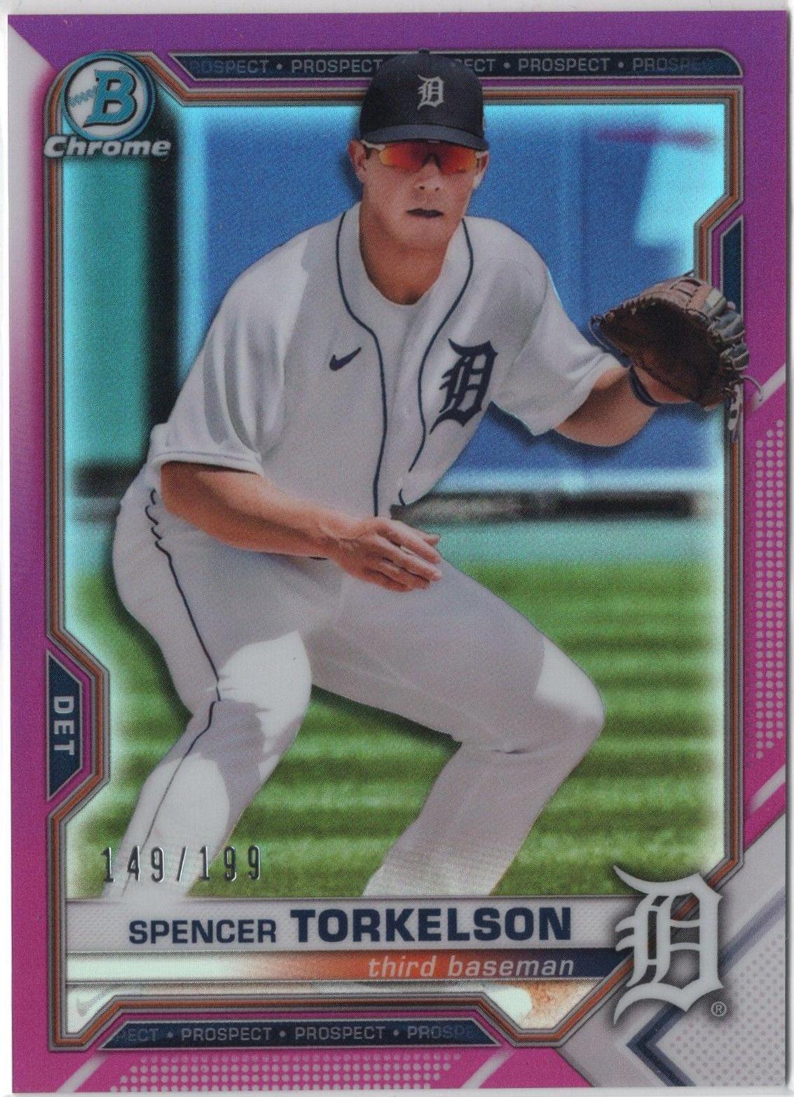Spencer Torkelson [Fuchsia Refractor] #BCP-96