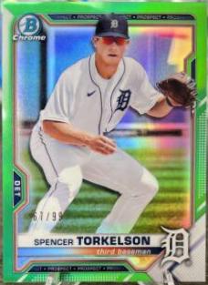 Spencer Torkelson [Green Refractor] #BCP-96