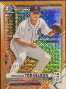 Spencer Torkelson [Orange Refractor Mega Box Mojo] #BCP-96