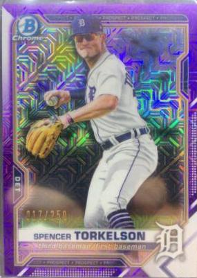 Spencer Torkelson [Purple Refractor Mega Box Mojo] #BCP-96