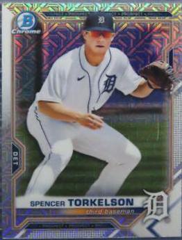 Spencer Torkelson [SP Chrome Mojo Refractor Mega Box Mojo] #BCP-96