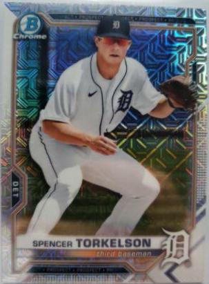 Spencer Torkelson [Yellow Refractor Mega Box Mojo] #BCP-96