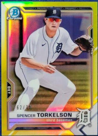 Spencer Torkelson [Yellow Refractor] #BCP-96