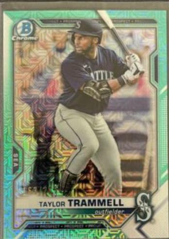 Taylor Trammell [Aqua Refractor] #BCP-132