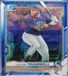 Taylor Trammell [Blue Refractor] #BCP-132