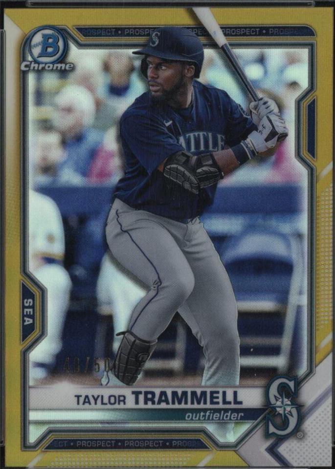 Taylor Trammell [Gold Refractor] #BCP-132