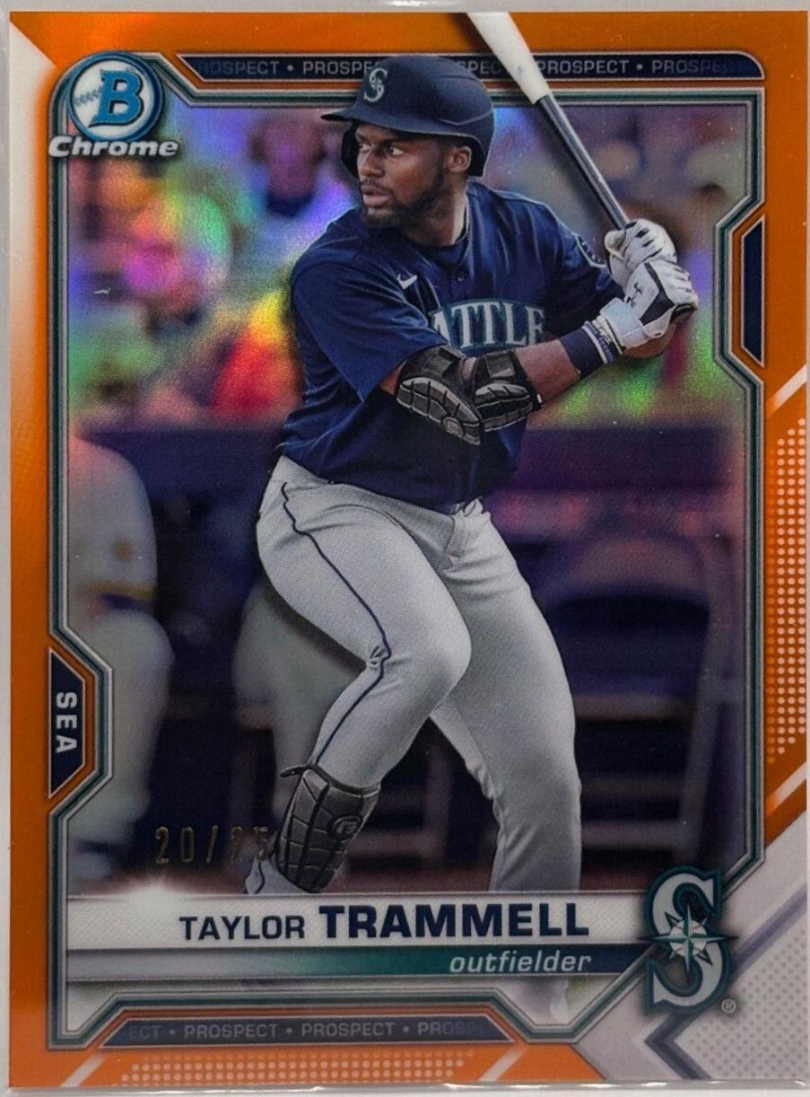 Taylor Trammell [Orange Refractor] #BCP-132