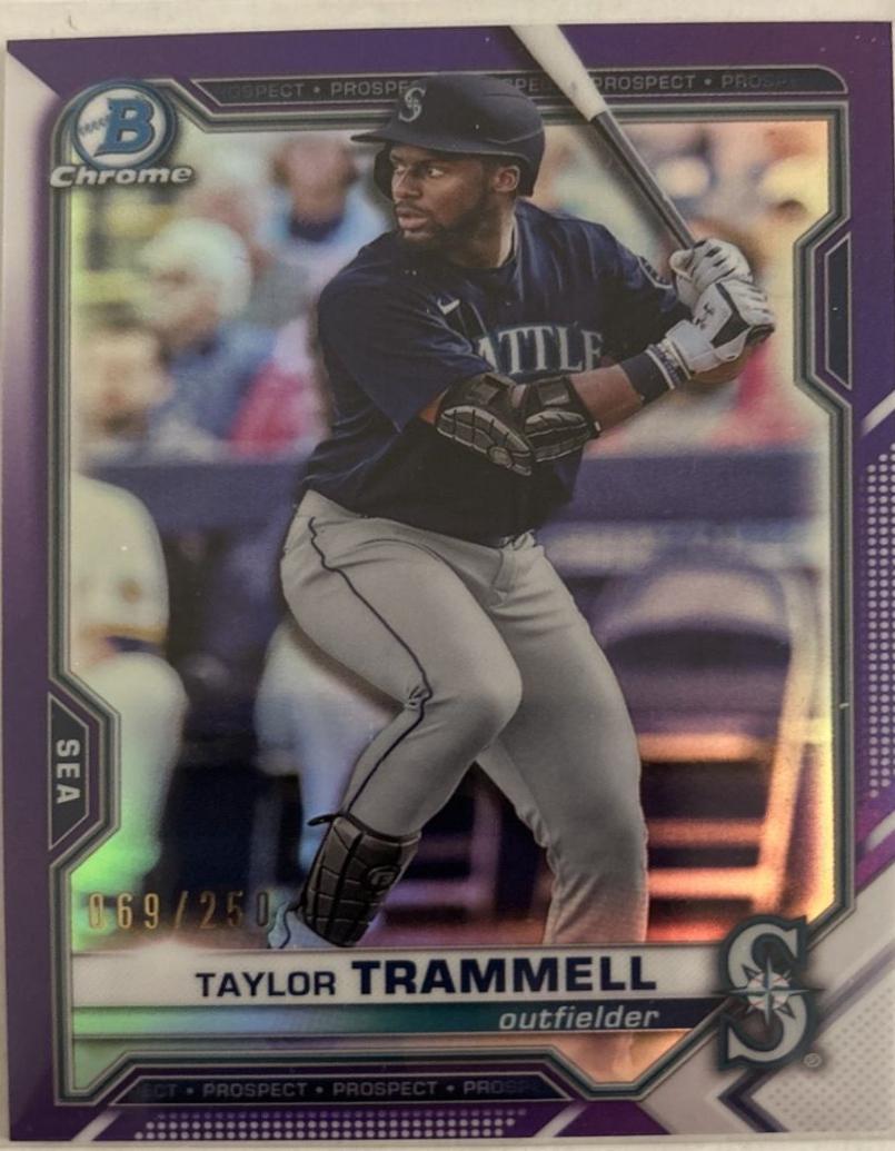 Taylor Trammell [Purple Refractor] #BCP-132