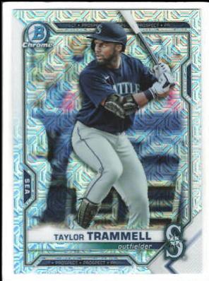Taylor Trammell [Yellow Refractor Mega Box Mojo] #BCP-132