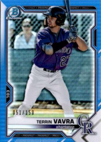 Terrin Vavra [Blue Refractor] #BCP-100