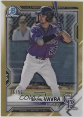 Terrin Vavra [Gold Refractor] #BCP-100