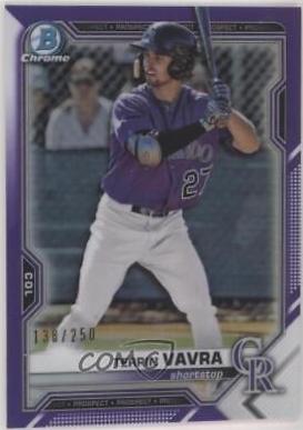 Terrin Vavra [Purple Refractor] #BCP-100
