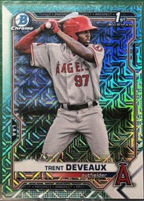 Trent Deveaux [Aqua Refractor Mega Box Mojo] #BCP-94