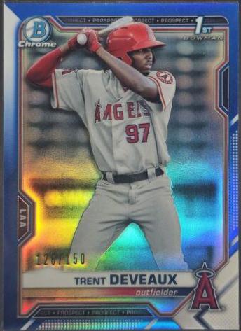 Trent Deveaux [Blue Refractor] #BCP-94