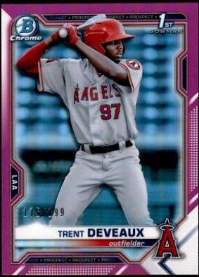 Trent Deveaux [Fuchsia Refractor] #BCP-94