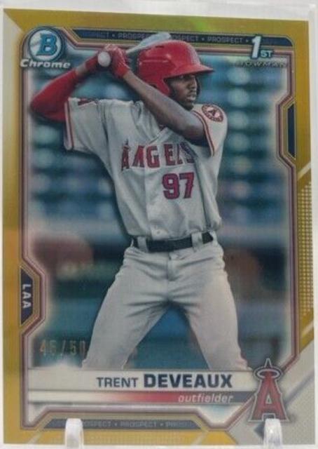 Trent Deveaux [Gold Refractor] #BCP-94