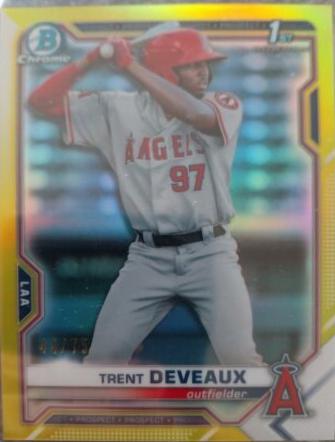 Trent Deveaux [Yellow Refractor] #BCP-94
