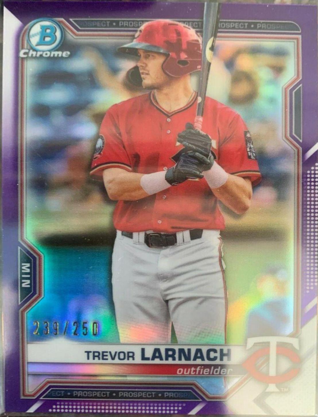 Trevor Larnach [Purple Refractor] #BCP-80