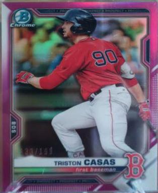 Triston Casas [Fuchsia Refractor] #BCP-84